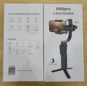 2025ใหม่ S5B Pro กิมบอลมือถือ3แกน360 ° การหมุนไม่จำกัดพร้อมกับฟังก์ชันการติดตามใบหน้าอัตโนมัติ Ai - Product Image 5