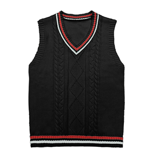 Nouvelle Tendance 2026 : Gilets de Cricket Tricotés de Haute Qualité pour Hommes – Pulls sans Manches Personnalisés à Col en V - Product Image 6