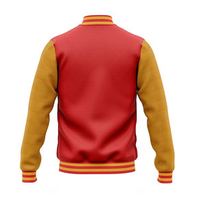 Breathable Comfortable Winter Jacket For Adult Use Unique <b>Design</b> Super Quality Men Letterman Jacket - Product Image 2