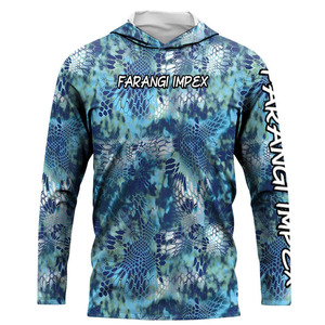 Nueva Camiseta de Pesca con Capucha Ligera y Protección UV para Verano, Camiseta de Manga Larga para Hombre, Camiseta de Caza, Senderismo y Playa con Gorra - Product Image 4