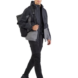 Veste coupe-vent de sport pour hommes de haute qualité Design décontracté avec fermeture à glissière Broderie Décoration pour les saisons de printemps et d'hiver - Product Image 1