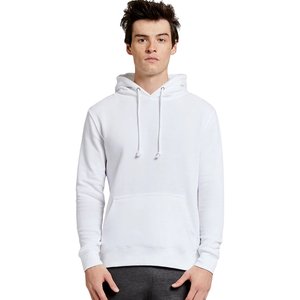 Sudadera con Capucha Lisa para Hombre, Corte Regular, Bolsillo Canguro, Manga Larga, Personalizable, Venta al por Mayor, Fabricante OEM, Proveedor B - Product Image 2