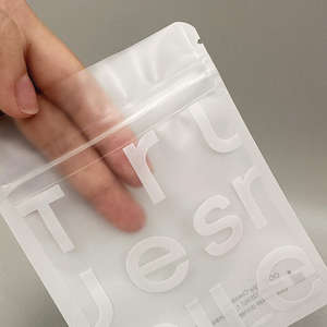 Bolsa Plana con Cierre Personalizada con Ventana Transparente para Polvo Cosmético |   Laminado PET/CPP de Tamaño Pequeño |   Muesca de desgarro |   Vietnam - Product Image 5