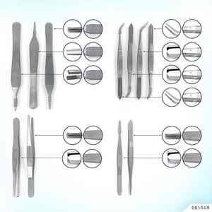 Kit de dissection chirurgical professionnel Caronia - 160 pièces en acier inoxydable, instruments certifiés CE pour usage médical - Product Image 3