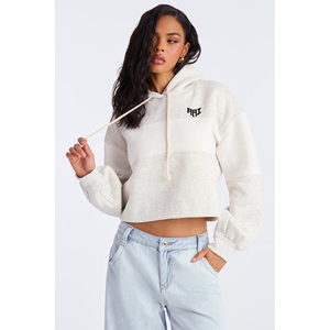 Sudadera con Capucha Corta Personalizada al por Mayor para Mujer, Estilo Y2K, Sudadera Informal de Moda, Proveedor de EE. UU. - Product Image 1