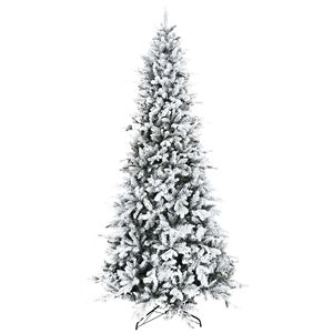 Albero di Natale Artificiale in Pino Innevato da 2,7 m con 616 Rami Realistici di Cedro, Decorazione Verde per Casa e Feste - Product Image 3