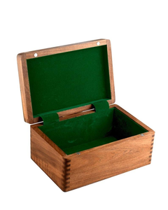 Handmade India ACACIA <b>Wood</b> <b>Watch</b> and Chess Storage <b>Box</b> Polished with Love Style - Product Image 2