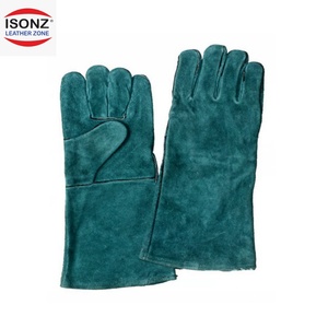 Guantes de Soldadura de Cuero de Grado Profesional, Resistentes, de Cinco Dedos, con Palma Reforzada, Resistentes a Chispas y al Calor - Product Image 5