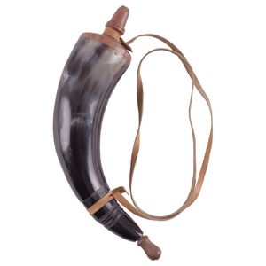 Flacon à poudre artisanal en corne de buffle écologique, style nautique vintage, pour la chasse, bouteille en corne naturelle, cadeau d'affaires traditionnel - Product Image 6