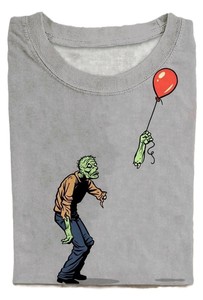 เสื้อยืดลายการ์ตูนสีเบจสำหรับผู้ชาย เสื้อยืดสตรีทแวร์ขนาดใหญ่พิเศษ พิมพ์ลายกล่องสุดเท่ เสื้อแขนสั้นผ้าฝ้ายลำลอง - Product Image 3