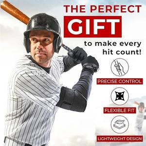 High Quality Baseball Batting Gloves Soft Comfort Fit for Improved Hand Movement and <b>Grip</b> - Product Image 4