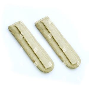 Nuevos y de moda hombreras de tela bordadas con logotipo personalizado, con cuentas brillantes y detalles de costura 3D, sin plomo y con colores personalizables - Product Image 2