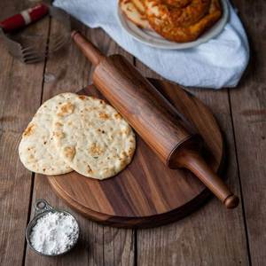 Premium Handmade Wooden <b>Rolling</b> <b>Pin</b> for Baking Dough Kitchen Pastry Pizza Bread Cookie Fondant <b>Rolling</b> Tool Accessory - Product Image 4