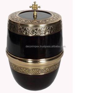 แจกันตกแต่งกระถางทำด้วยมือทำจากทองเหลืองรุ่นที่มีจำนวนจำกัด | ดีไซน์แบบโบราณ | ของตกแต่งบ้านและสำนักงานของสะสมสไตล์วินเทจ - Product Image 2