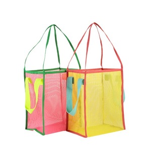 Sac cadeau fantaisie en maille PVC transparente esthétique, personnalisé par le fabricant, pour emballage de souvenirs, bonbons et cosmétiques - Product Image 1