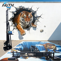 Impresora 3D Faith para Paredes, Pisos, Vidrio, Madera, Cerámica, Ladrillo y Azulejos, Ideal para Estacionamientos, Restaurantes y Exteriores