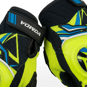 Gants de cyclisme VTT personnalisés, à doigts complets, respirants, antidérapants, compatibles écran tactile, avec fermeture auto-agrippante, unisexe - Product Image 5
