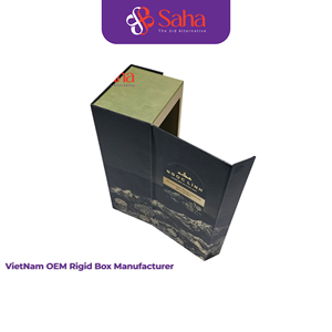 Cajas de Regalo Personalizables con Estampado en Relieve de Lámina Dorada, Papel Kraft Vietnamita, Laminación Mate, Hechas a Mano, Reciclables y Biodegradables - Product Image 2