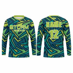Camisetas Deportivas Personalizadas, Transpirables, Cuello Redondo, Nuevo Diseño, Logotipo Casual Sublimado, Camisetas Deportivas de Manga Larga para Equipos 2026 - Product Image 3