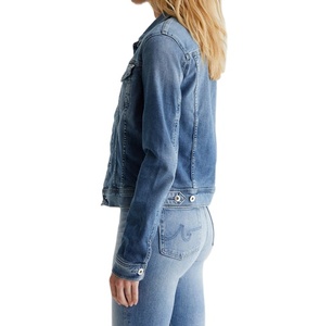 เสื้อแจ็คเก็ตยีนส์ยูนิเซ็กซ์แฟชั่นปี 2026 พร้อมหนังแกะ กันลม ดีไซน์ปรับแต่งได้ ระบายอากาศดี ผลิตจากผ้าที่ยั่งยืน เหมาะสำหรับฤดูใบไม้ผลิและกิจกรรมกลางแจ้ง - Product Image 5