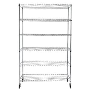 Scaffalatura in Acciaio a 6 Ripiani per Stoccaggio ad Alta Resistenza - Product Image 3