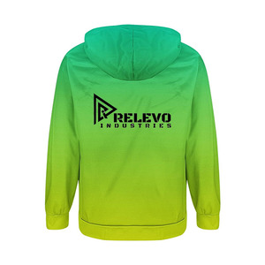 Sweat-shirt à capuche zippé pour homme, coupe classique, respirant, en polyester tricoté, style décontracté d'été, logo frontal, streetwear - Product Image 3