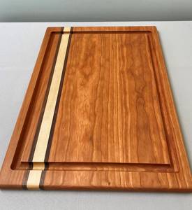 Tabla de Cortar de Madera de Diseño Nuevo, Plato para Servir, Madera de Bambú y Mango, Rectangular, para Verduras y Frutas, Utensilios de Cocina - Product Image 4