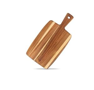 Planche à découper en bois avec poignée pour viande, fromage, légumes, pain et charcuterie, planche de service décorative - Product Image 4