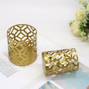 Elegant Iron Votive <b>Candle</b> <b>Holder</b> Handmade Eco-Friendly Natural Durable 2-Color Printed Christmas Home Hotel Decor Customizable - Product Image 3