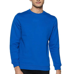 Sweat-shirt homme hiver surdimensionné col rond épaules tombantes délavé en coton 100% vente en gros avec logo brodé personnalisé et appliqué - Product Image 1