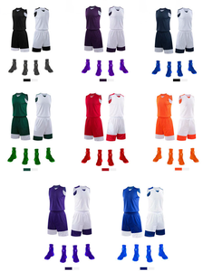 Ensemble d'uniformes de basketball réversibles personnalisés, maillot de sport à séchage rapide, vêtements d'équipe pour hommes, vente en gros - Product Image 6