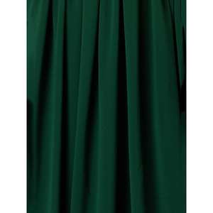 Fabuleux vert foncé paillettes Georgette Party Wear Lehenga Choli - Product Image 2