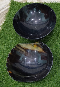 100% bol en corne de boeuf naturel beau nouveau Design forme ronde qualité parfaite gratuit haute poli bol en corne de service utilisation de soupe de riz - Product Image 5