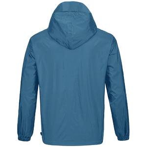 Veste coupe-vent matelassée respirante imperméable à capuche de couleur unie, vêtements d'hiver unisexes en vente en ligne, nouvelle arrivée - Product Image 2