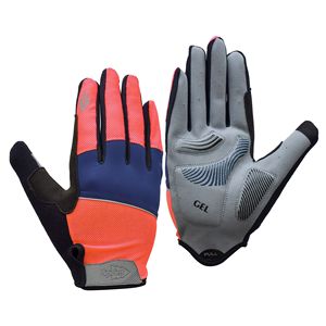 Guantes de Ciclismo Negros de Dedo Completo, Transpirables, Antideslizantes, con Gel en la Palma, para Ciclismo y Deportes al Aire Libre - Product Image 3