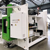 Machine de pliage automatique de tôles métalliques HUNSONE CNC, presse plieuse hydraulique avec contrôleur DELEM