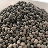 Engrais agricole DAP, engrais 18-46-0, phosphate de diammonium 64%, couleur brune, granulaire