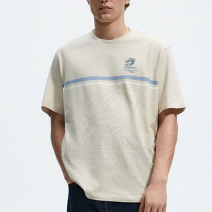 เสื้อยืดโอเวอร์ไซส์ผู้ชายสไตล์สมาร์ทแคชชวล ใส่สบาย เหมาะสำหรับใส่ทำงาน พักผ่อน และแต่งตัวในชีวิตประจำวัน - Product Image 3