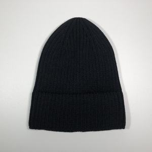 Unisex Folded Cuff <b>Beanie</b> Hat Ribbed Knit Winter Cap Soft Warm Casual Streetwear Headwear Accessory - Product Image 4