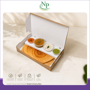 กล่องโดซาทรงสี่เหลี่ยมผืนผ้า ขนาด 12x7x2 ซม. ผลิตจากกระดาษสีขาว/คราฟท์ เกรดสำหรับอาหาร พร้อมช่องใส่ของ ราคาประหยัด ขายดี เป็นมิตรต่อสิ่งแวดล้อม - Product Image 5