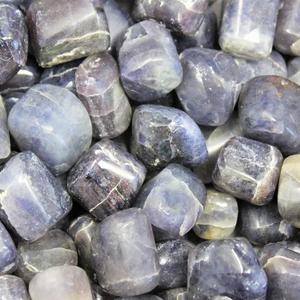 Pierres Roulées d'Iolite Naturelle Polies, Éclats de Pierres Précieuses en Vrac pour la Fabrication de Bijoux, Guérison par les Cristaux, Vente en Gros, Marque Chakralume - Product Image 5