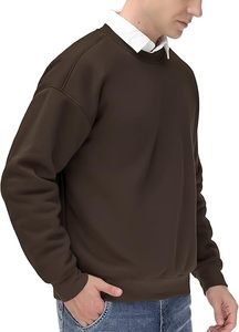 Sudaderas Personalizadas Extra Grandes para Hombre, Sudaderas con Logotipo Impreso, Cuello Redondo, Sudaderas de Alta Calidad para Hombre en Tallas Grandes - Product Image 5