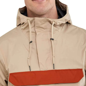 Private Label Comfortable/Breathable Patchwork Casual <b>Coaches</b> Jacket for Men Outdoor Use 100% Polyester - Product Image 1
