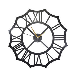 Reloj de Pared Decorativo de Metal de Diseño Moderno para Sala de Estar, Dormitorio, Cocina y Decoración de Espacios de Trabajo - Product Image 1