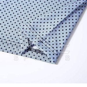 Polos en tissu avancé pour hommes, imprimés, pour les sports d'été, la construction et un confort optimal. - Product Image 5