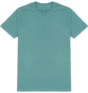 T-shirt en coton teint en fil pour homme, motif personnalisé, col rond, pour un style décontracté et streetwear - Product Image 6