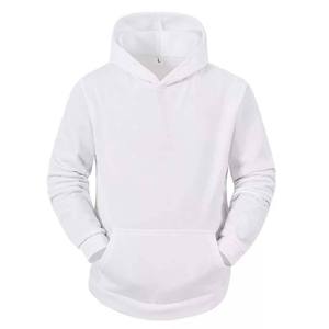 Sudadera con Capucha Lisa y Forrada para Invierno, Unisex, para Impresión y Bordado Personalizados, Venta al Por Mayor - Product Image 3
