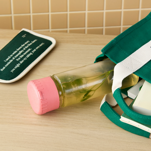 OHBOTTLE Bottiglia d'Acqua Portatile in Tritan con Porta Pillole, Design Coreano Riutilizzabile, Articolo Promozionale con Stampa Serigrafica, Prodotto in Corea - Product Image 4