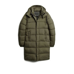 Blouson d'hiver double boutonnage de marque Econex Sports 2025 pour homme avec fermeture éclair, doublure en laine et tissu enduit - Meilleure vente - Product Image 3