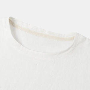 เสื้อยืดผู้ชายคุณภาพสูง ผ้าฝ้าย 100% สกรีนโลโก้ตามสั่ง ราคาส่งถูกที่สุด สีพื้นเรียบ - Product Image 2